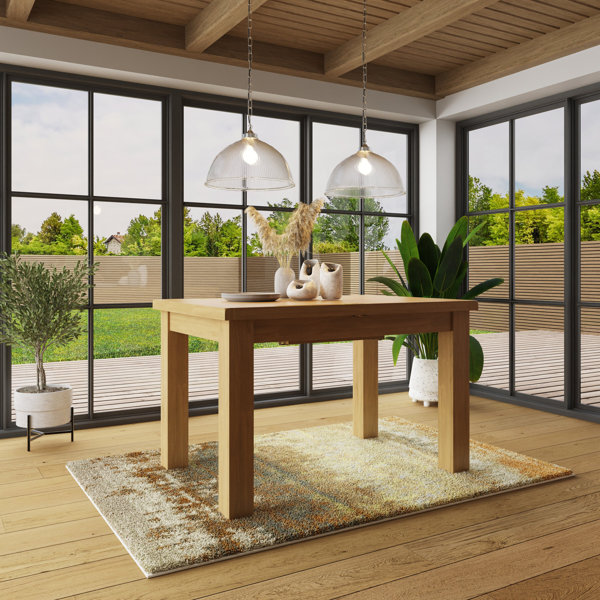 Oak butterfly leaf table discount